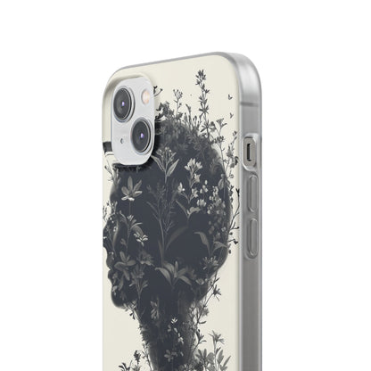 Botanical Silhouette Essence | Flexible Phone Case for iPhone