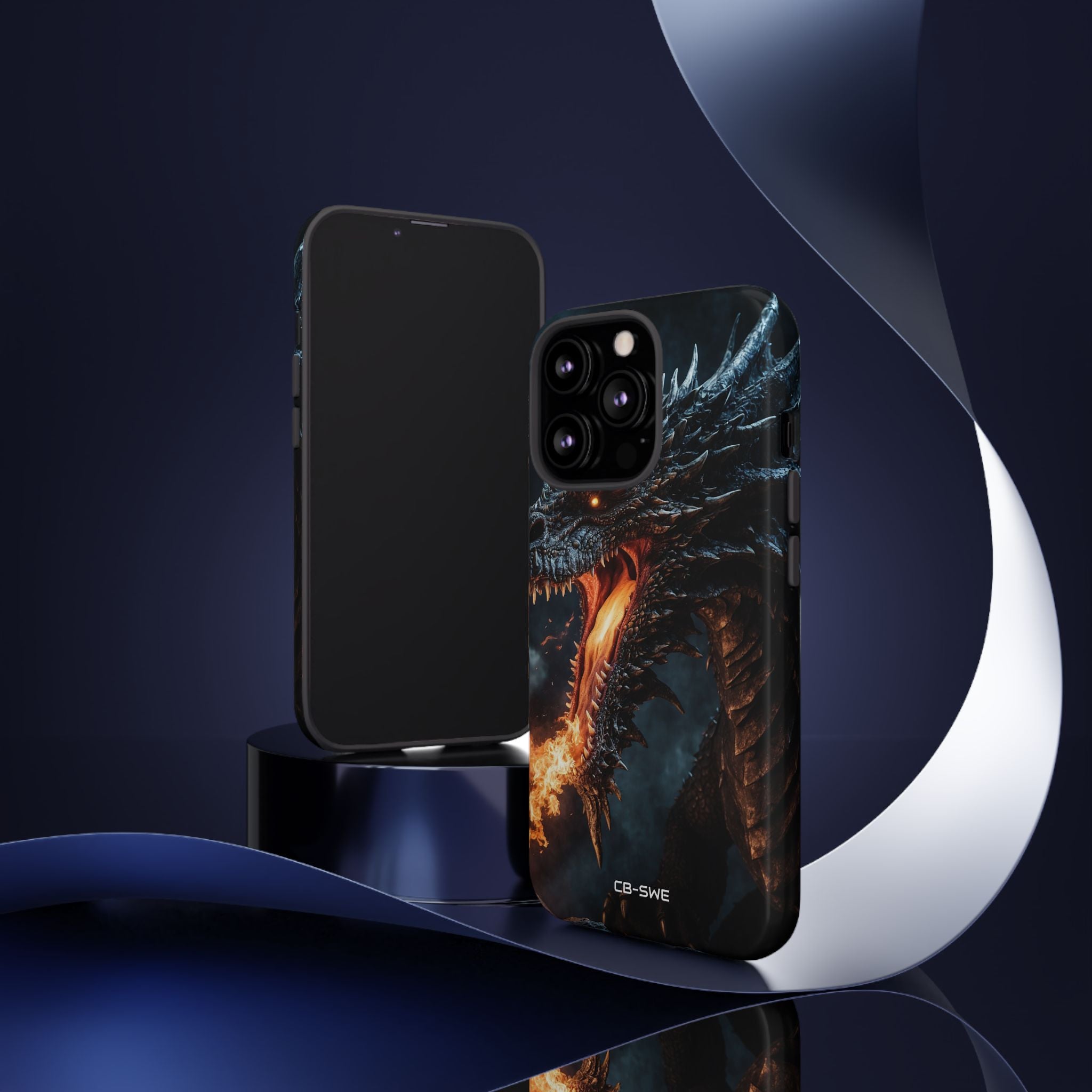 Fiery Breath Erupts - iPhone Case