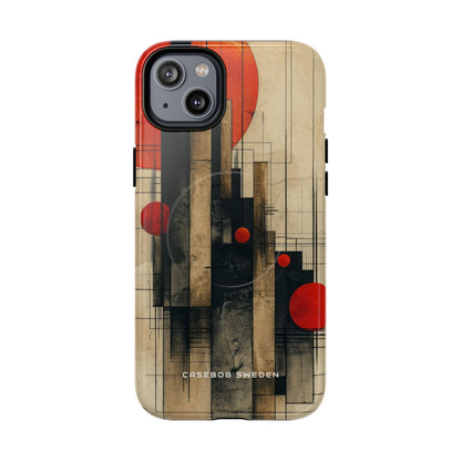 Vintage Geometric Harmony iPhone 14 | Tough+ Phone Case