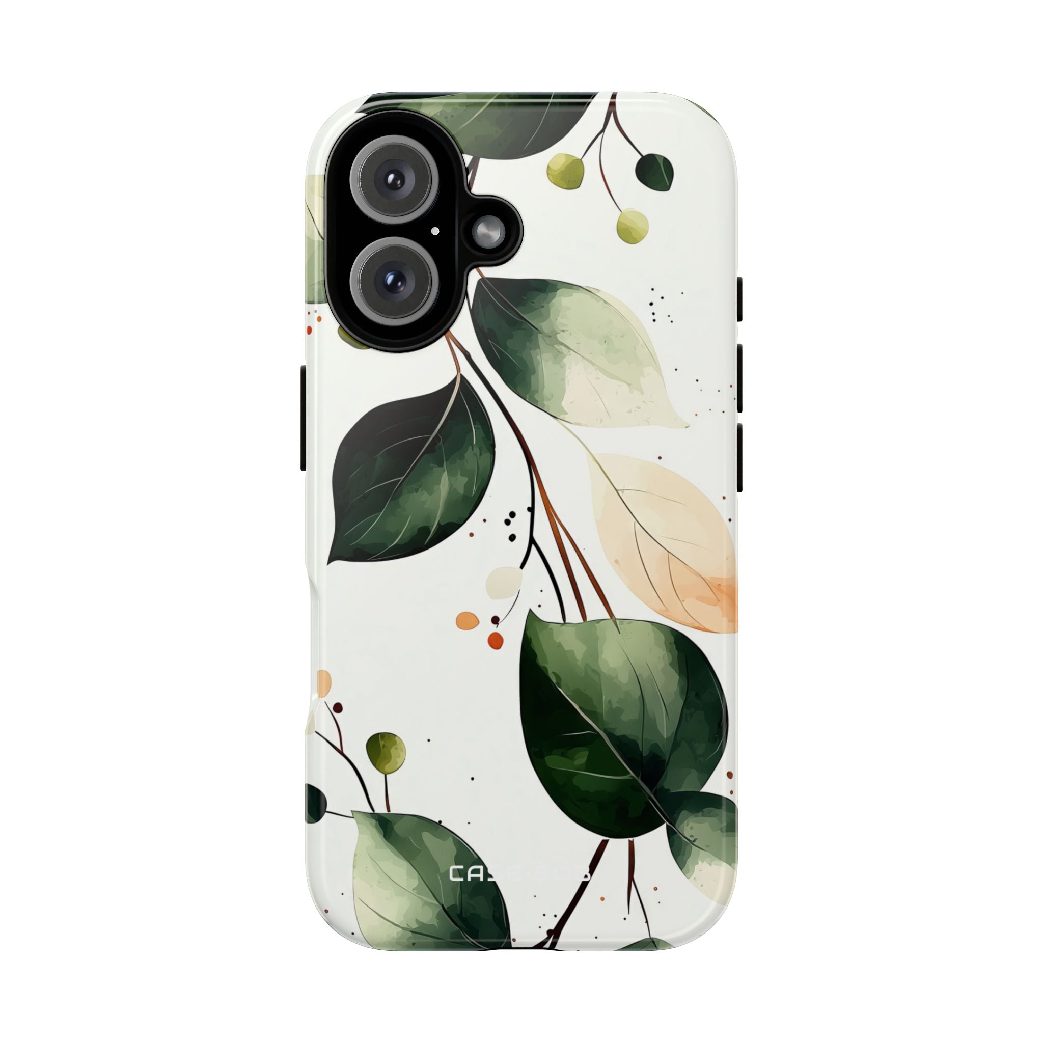 Greenberry Branch iPhone 16 Pro Case - Tough
