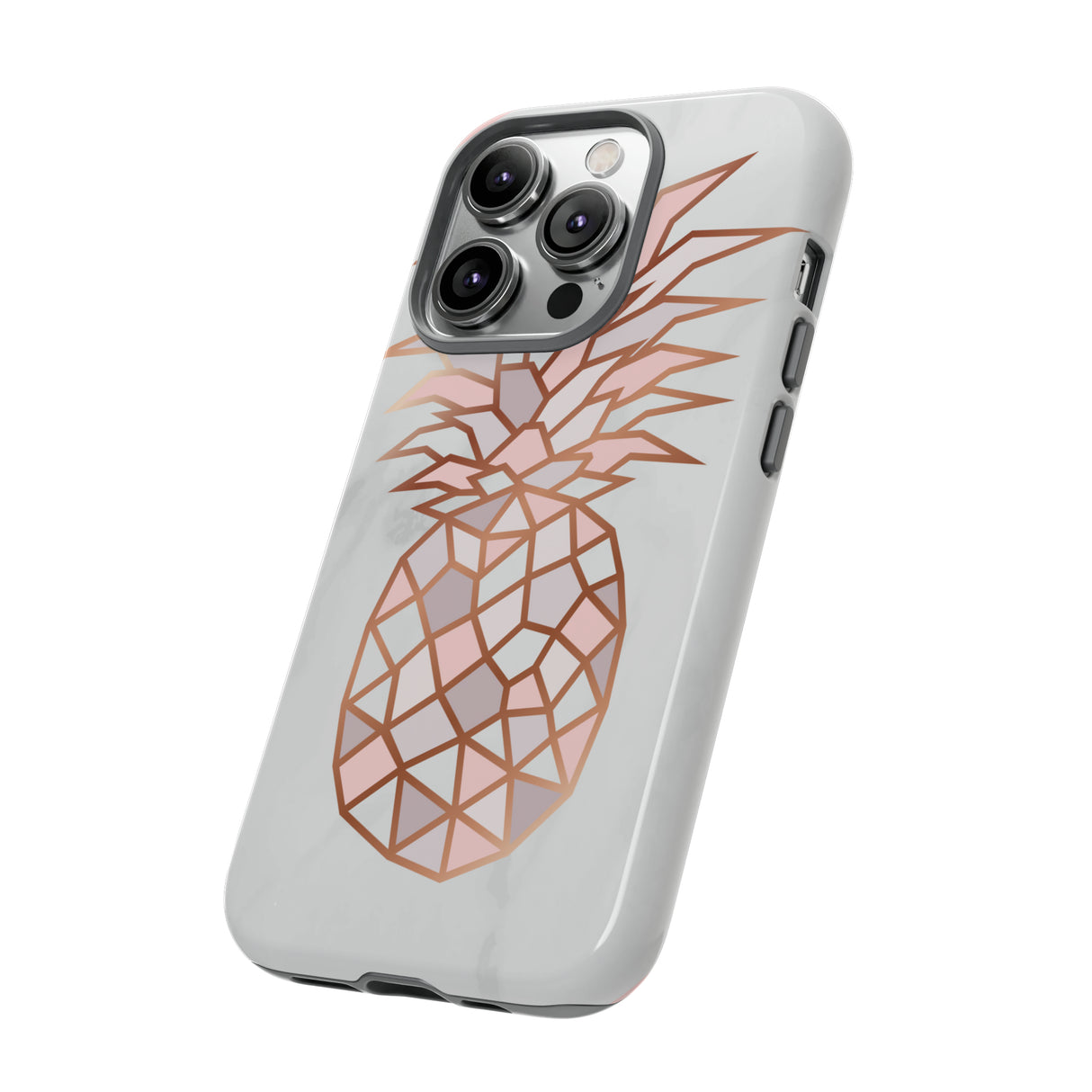 Pineapple Rose Gold - Protective Phone Case