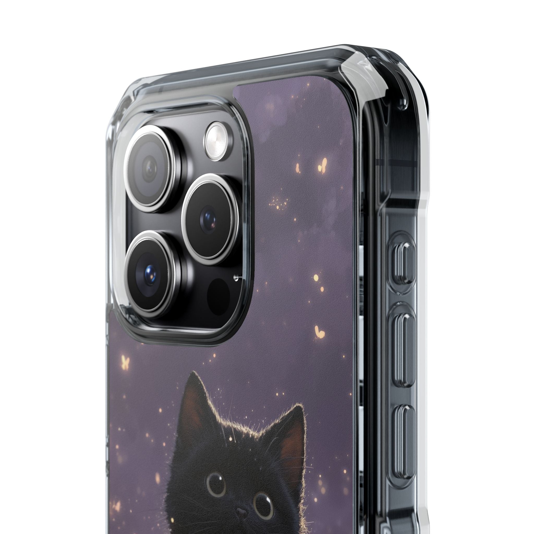 Whimsical Cat Soars iPhone Case - Impact