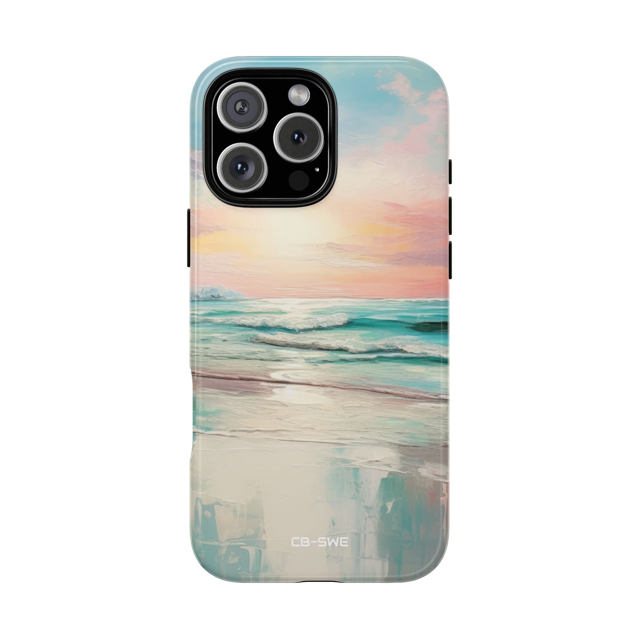 Waves Glistening Softly - iPhone Case