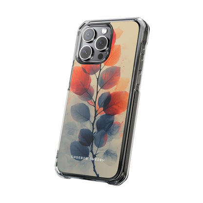 Ethereal Leaf Harmony iPhone 15 - Clear Impact Phone Case