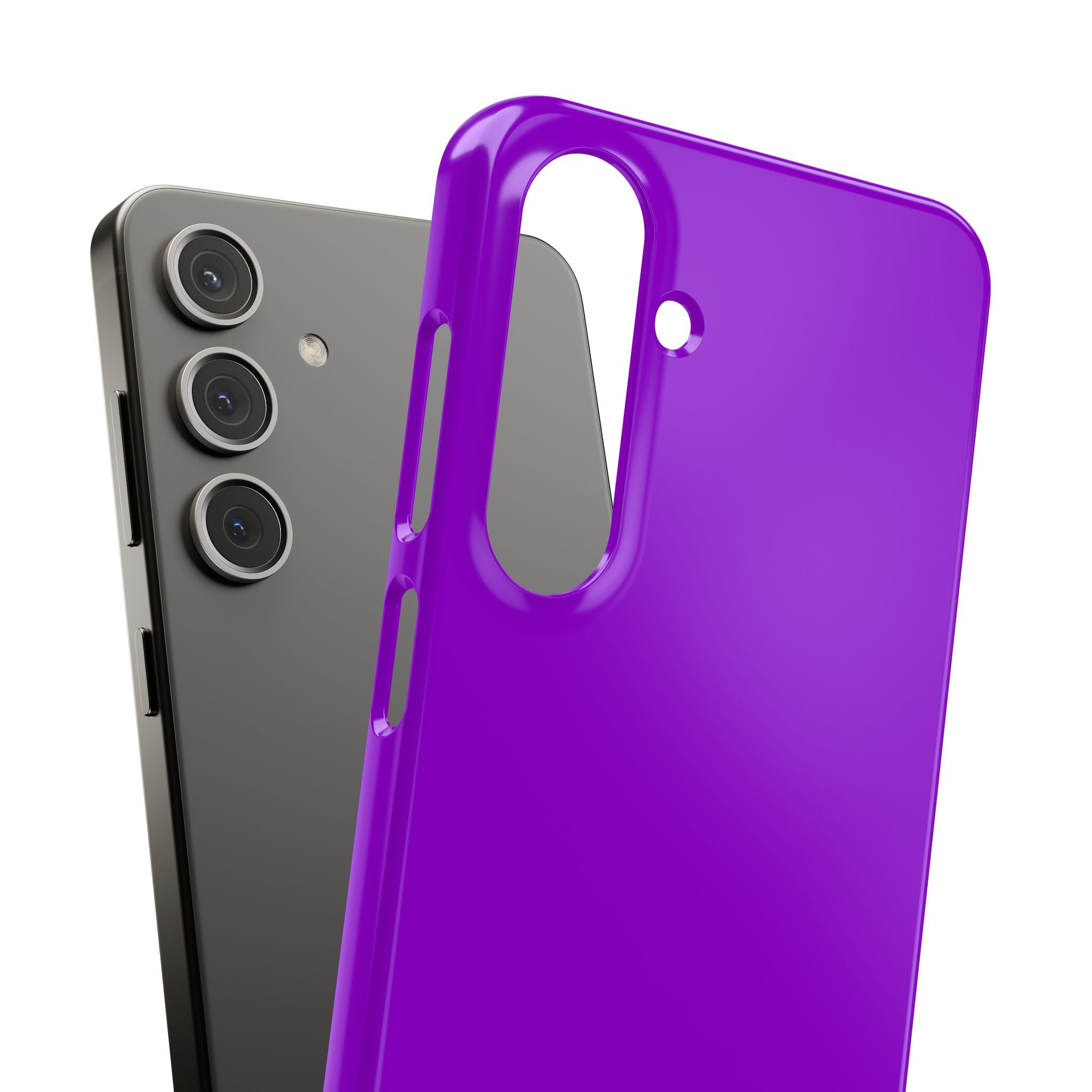 Dark Violet Samsung S24 - Slim Phone Case