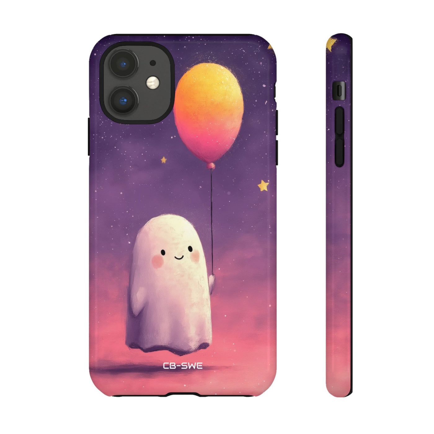 Ghosts Float Playfully - iPhone Case