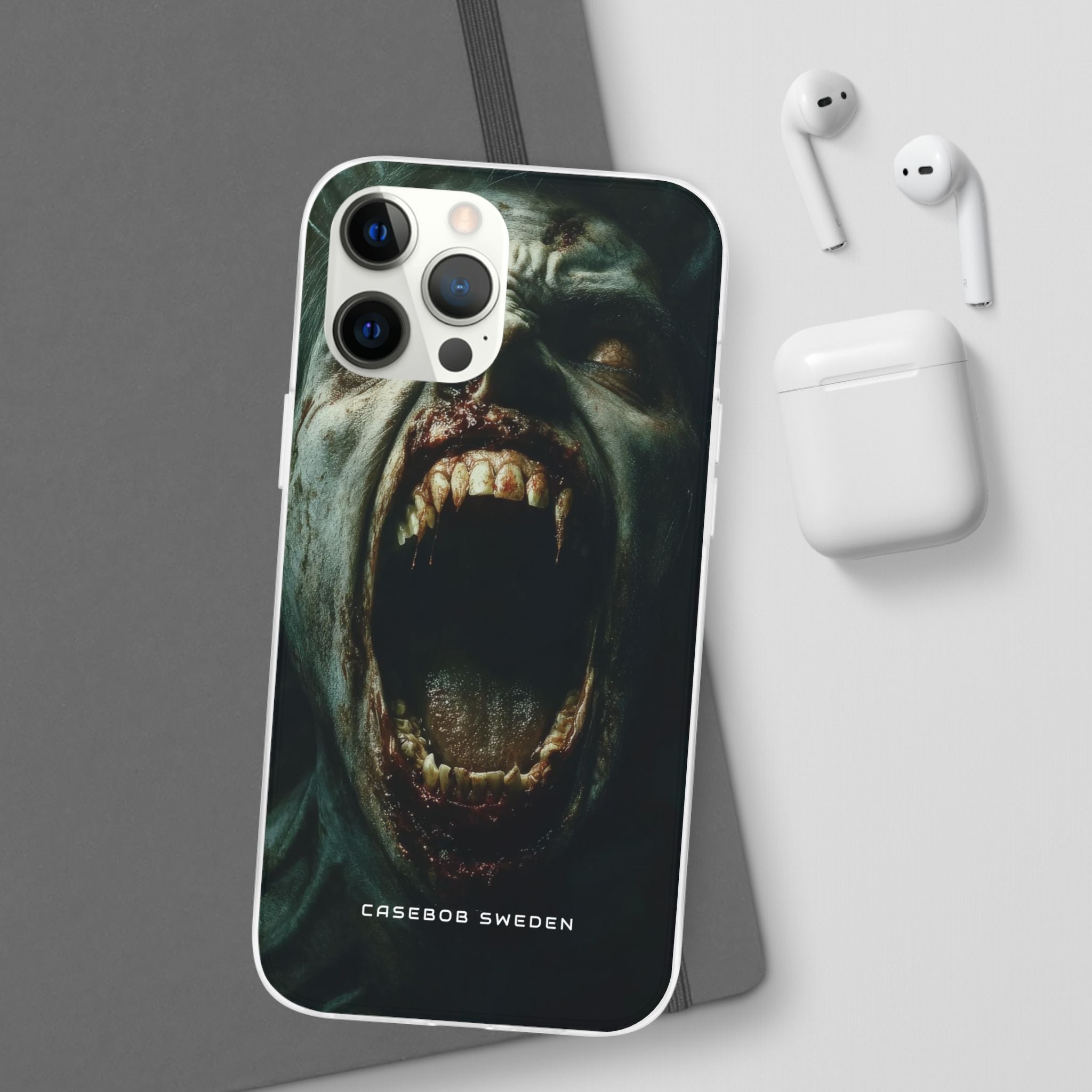 Gothic Wail of Decay iPhone 12 - Flexi Phone Case