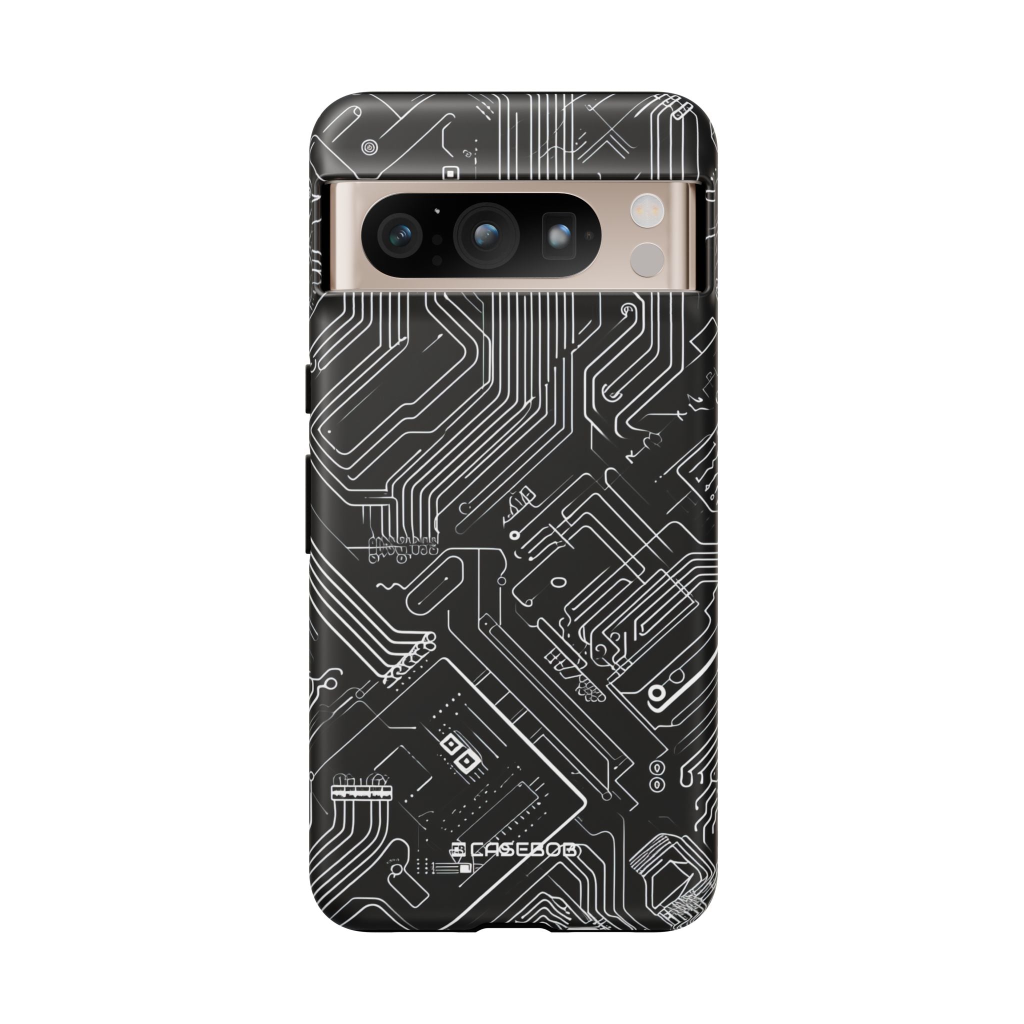 Cyber Circuitry Art - Phone Case for Google Pixel