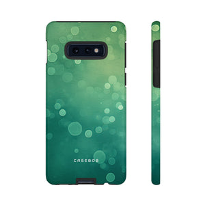 Green Dot Matrix - Protective Phone Case