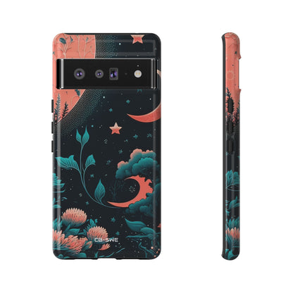 Cosmic Floral Dreams - Google Pixel Case