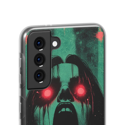 Haunting Glow of Gothic Eyes Samsung S21 - Flexi Phone Case