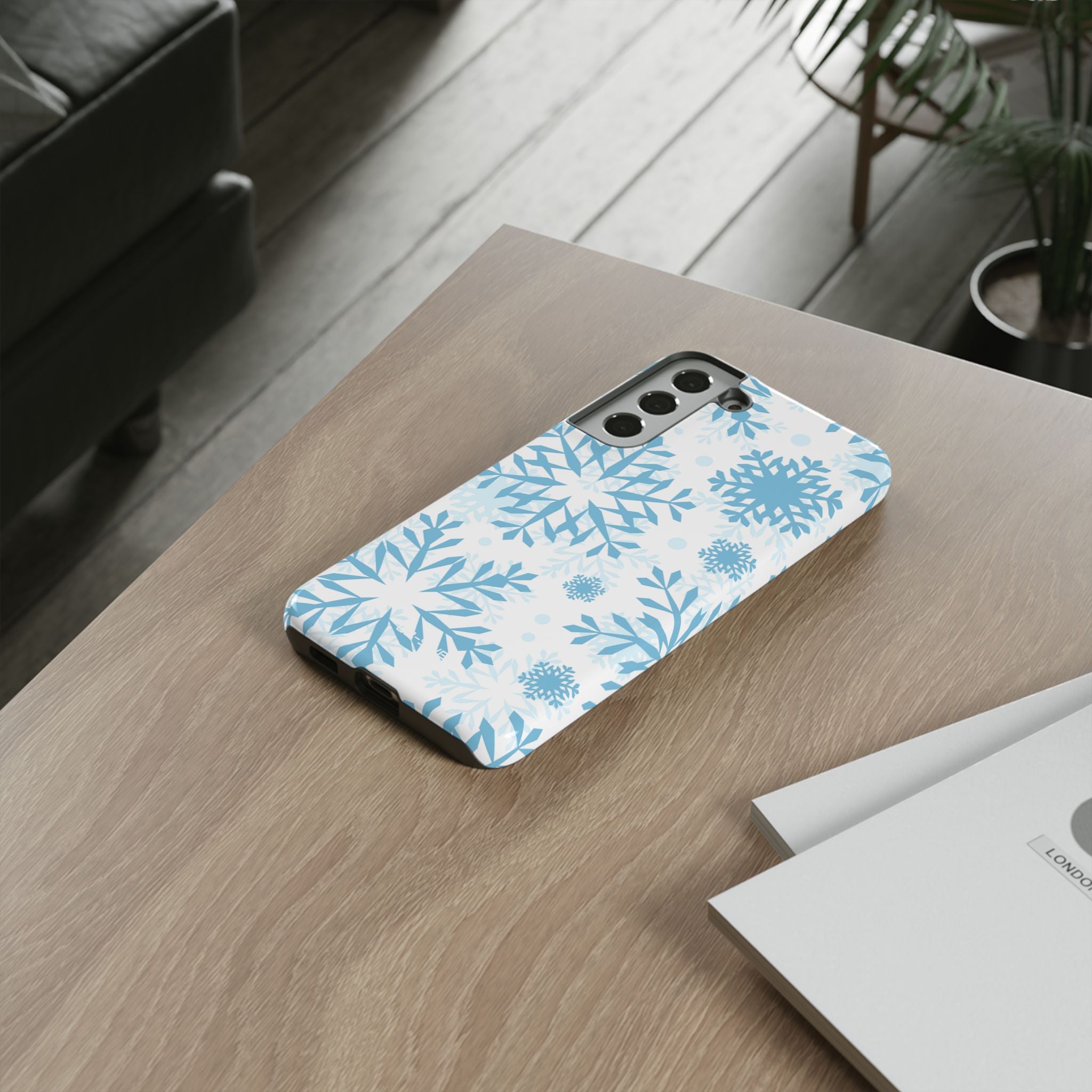 Winter Snowflake Symphony - Samsung Case