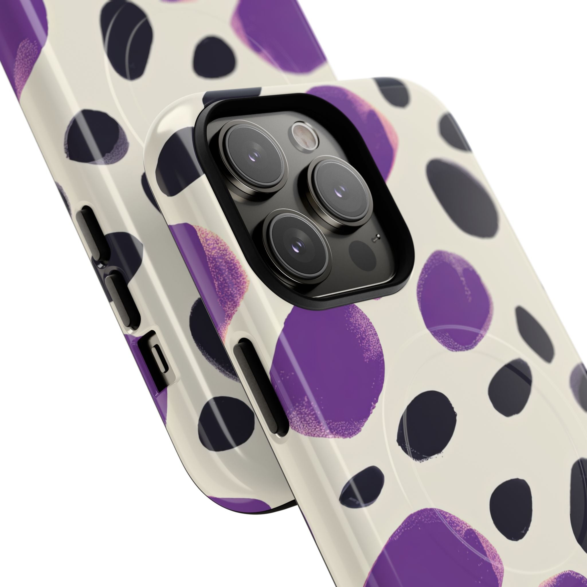 Purple Pebble Dance iPhone 14 - Tough+