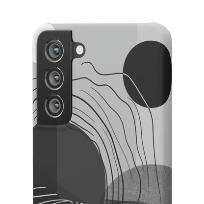 Monochrome Dynamics | Slim Phone Case for Samsung