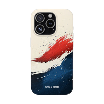 Red Surge iPhone 15 Pro Case - Soft