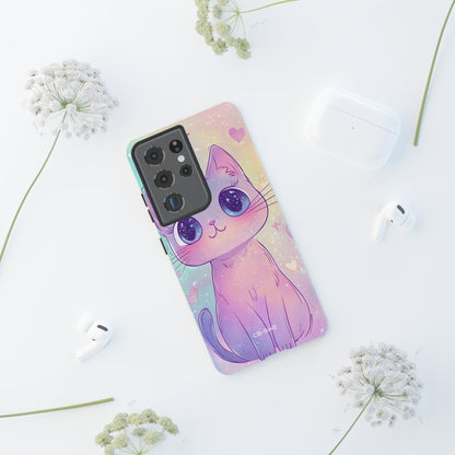 Sparkling Cat Smiles - Samsung Case