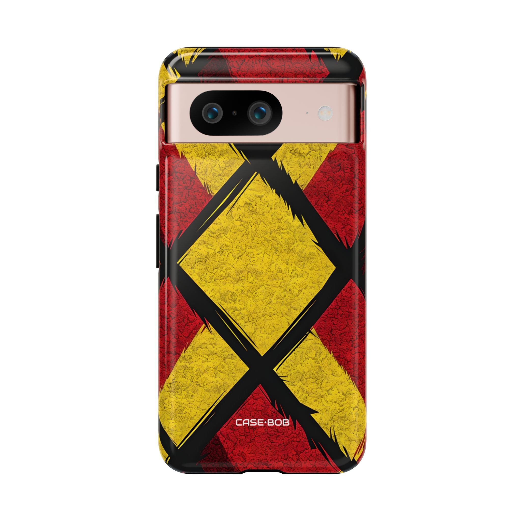 Vibrant Geometric Diamond Google Pixel 8 Case- Tough