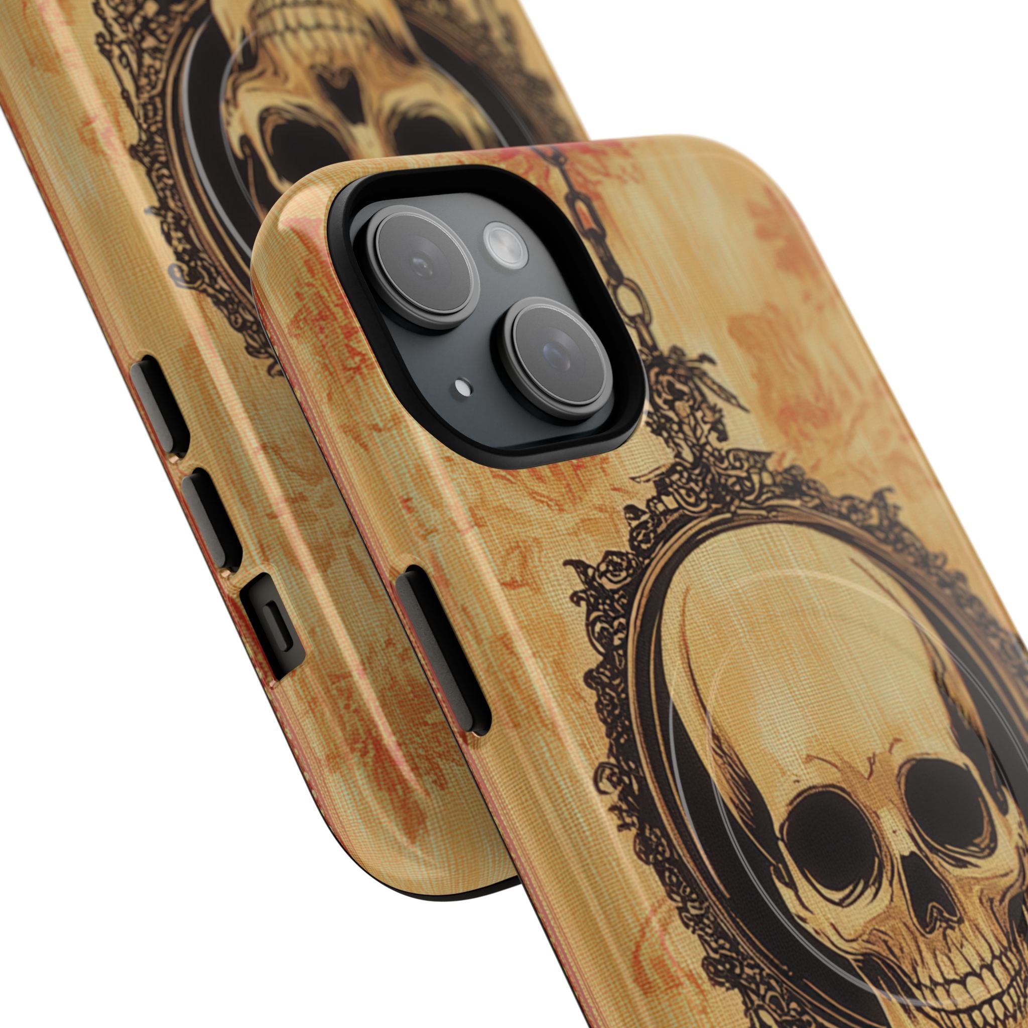 Gothic Skull Elegance iPhone 15  Tough+ Phone Case