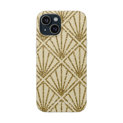 Gold Diamond Radiance iPhone 15 Case - Soft