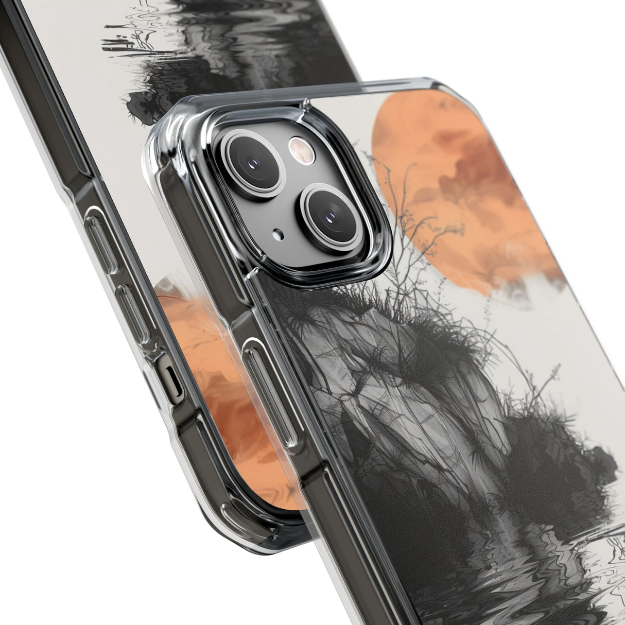 Timeless Serenity - Phone Case for iPhone (Clear Impact - Magnetic)