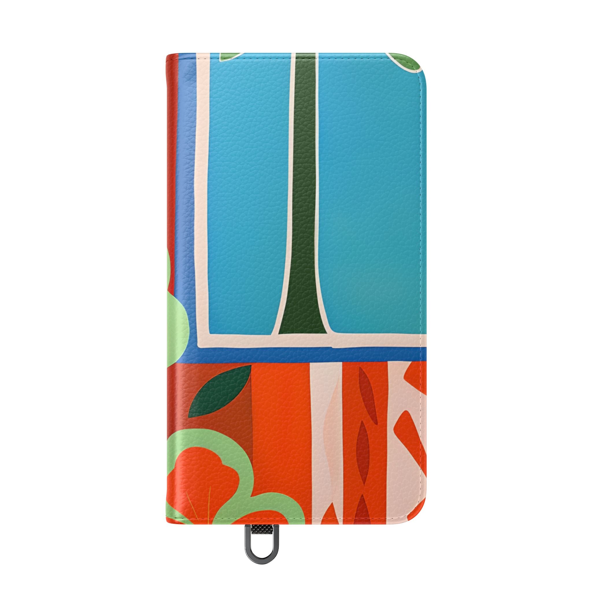 Orange Blossom Mosaic - Samsung S24 Cover - Wallet