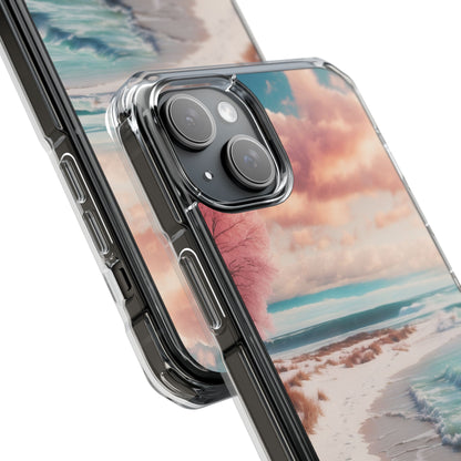 Pink Tree Breeze iPhone 15 Plus Case - Impact