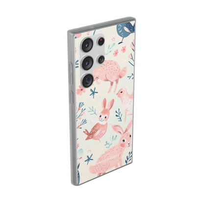 Pastel Whimsical Nature - Flexi Samsung S23 Phone Case