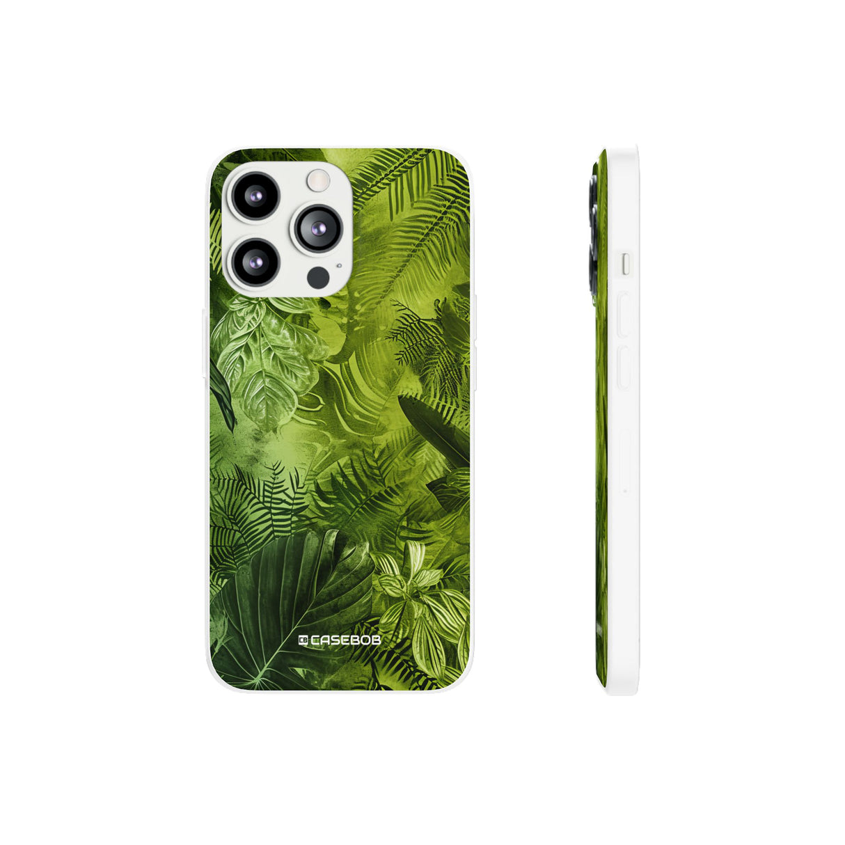 Pantone Greene Design | Handyhülle für iPhone (Flexible Hülle)