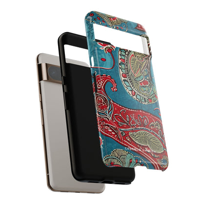 Vintage Paisley Elegance Google Pixel 8 - Tough Phone Case