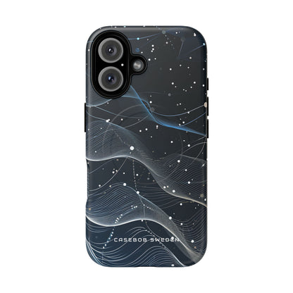 Gradient Neural Waves iPhone 16  Tough+ Phone Case