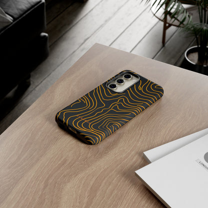 Linear Yellow Chic - Protective Phone Case