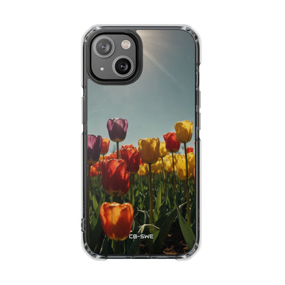Tulips Embrace Sunlight iPhone Case - Impact