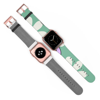 Smiley Daisy Glow - Watch Band