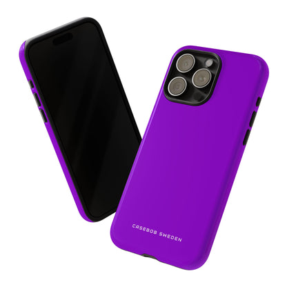 Dark Violet iPhone 15 - Tough Phone Case