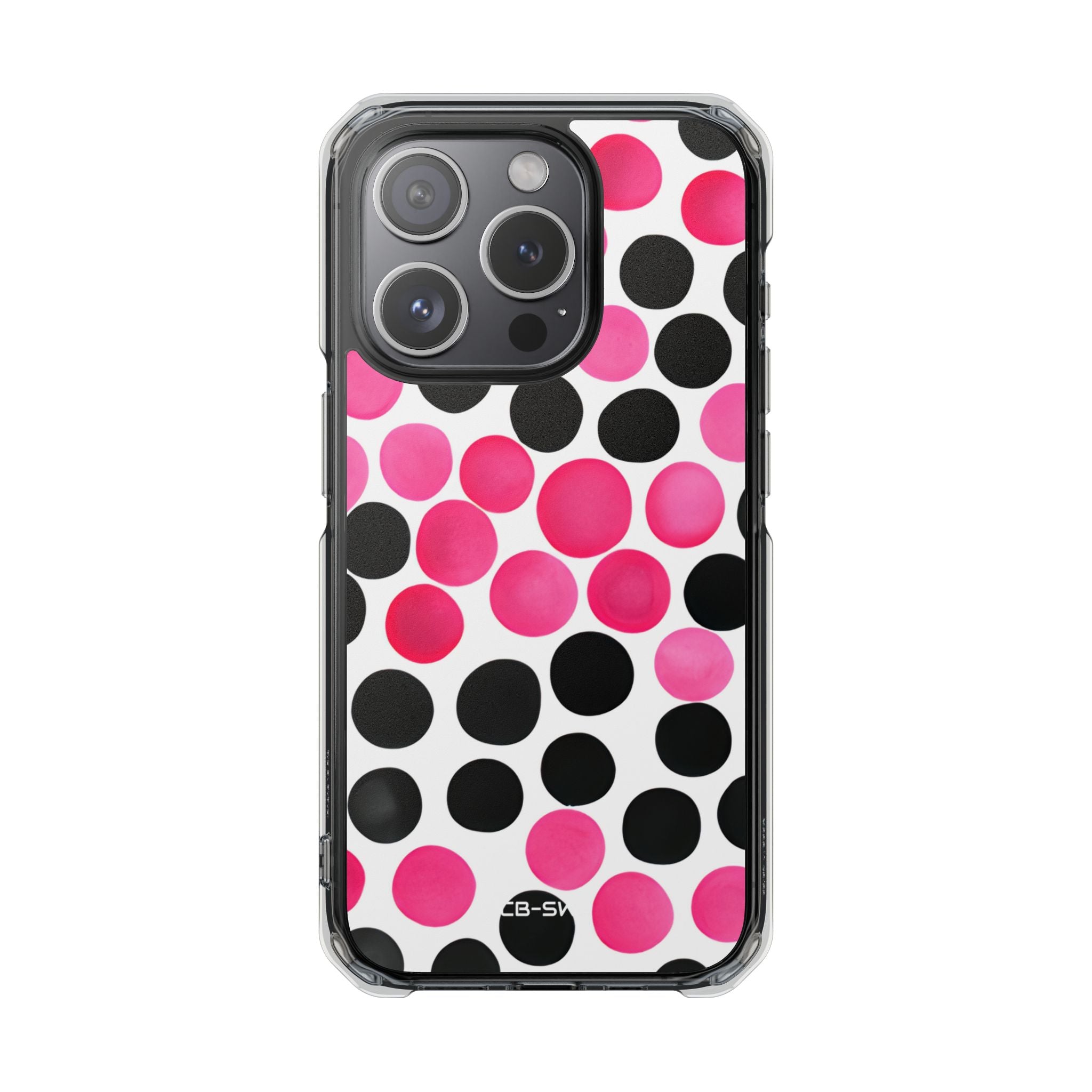 Pulsing Circles Illusion iPhone Case - Impact