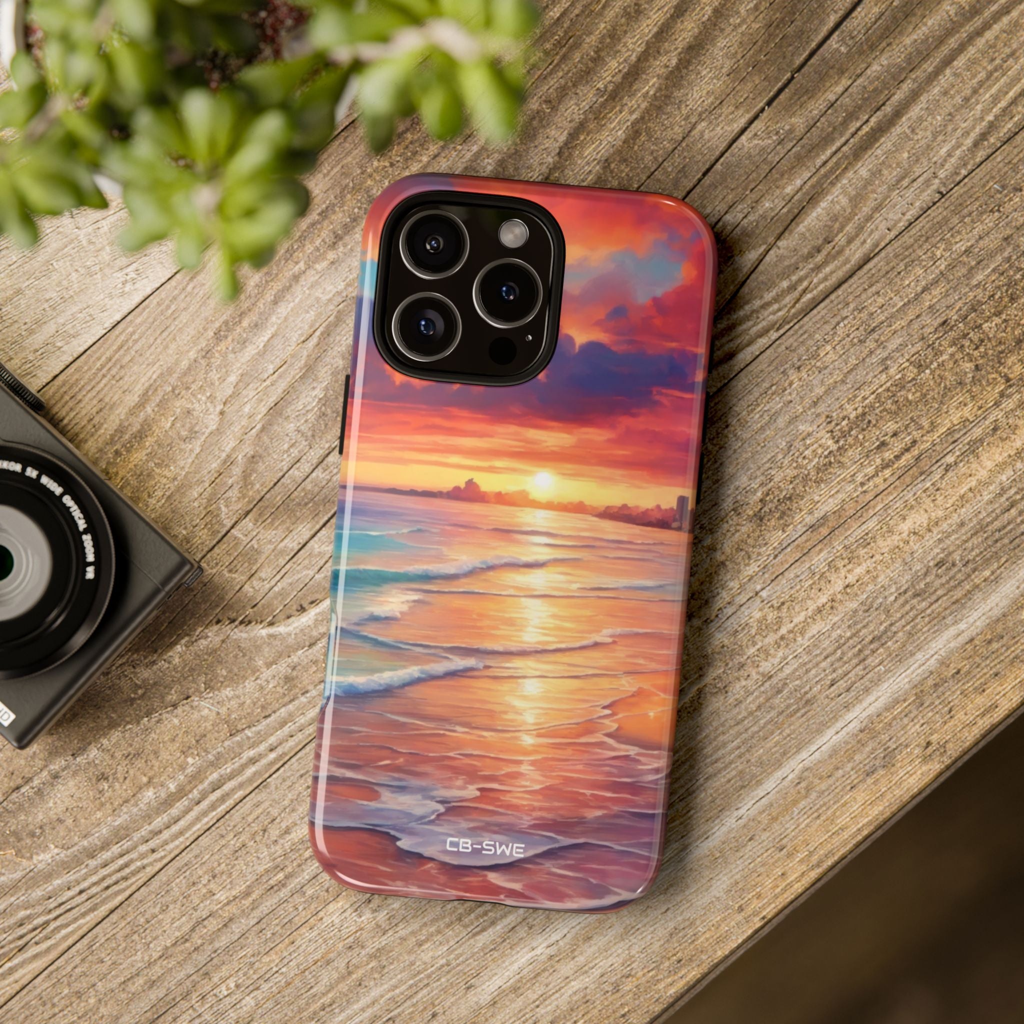 Sunlight Dances Waves - iPhone Case