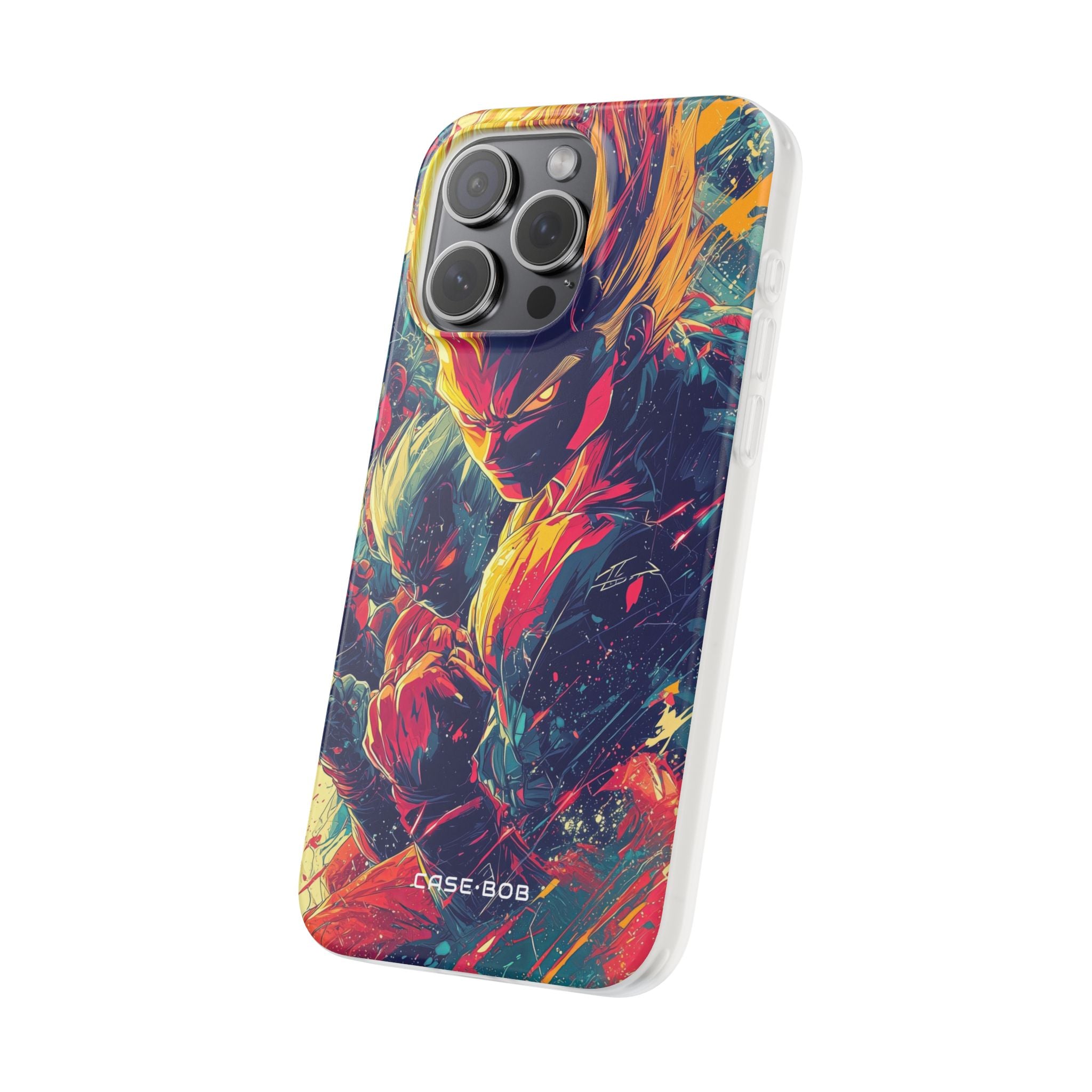 Yellow Fury iPhone 15 Pro Max Case - Soft