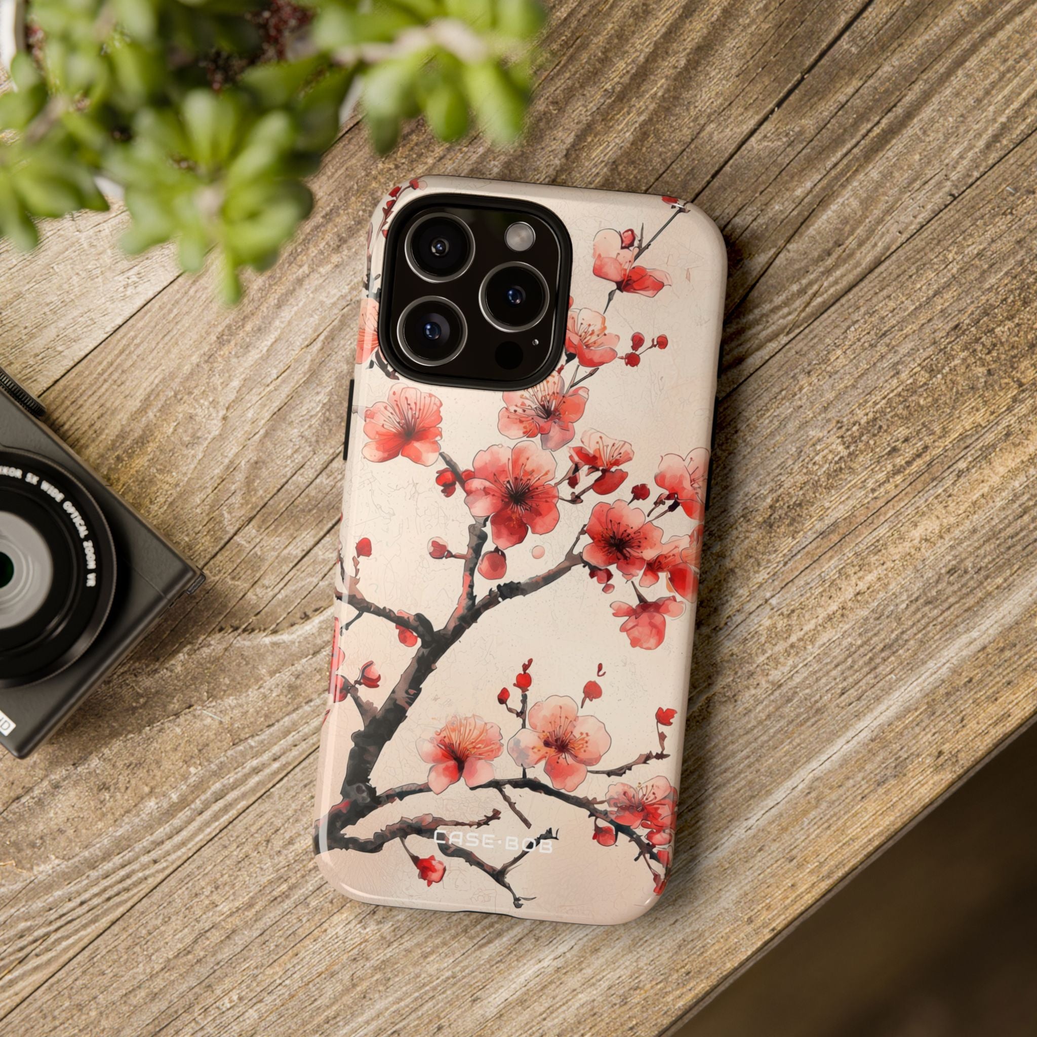 Blossom Shadow iPhone 16 Pro Max Case - Tough