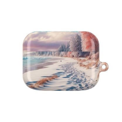 Snowy Footprints - AirPods Case