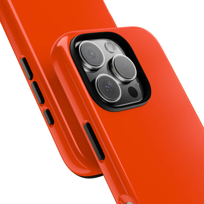 Orange Red iPhone 16 - Tough Phone Case