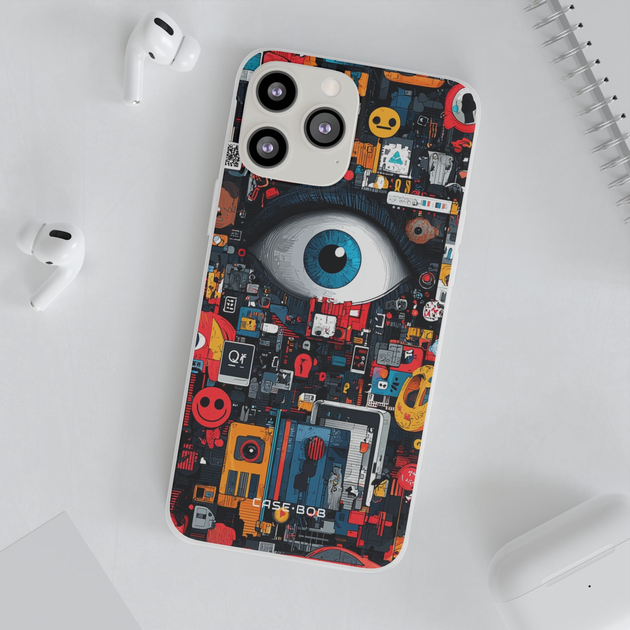 Digital Eye Blue iPhone 13 Pro Max - Soft