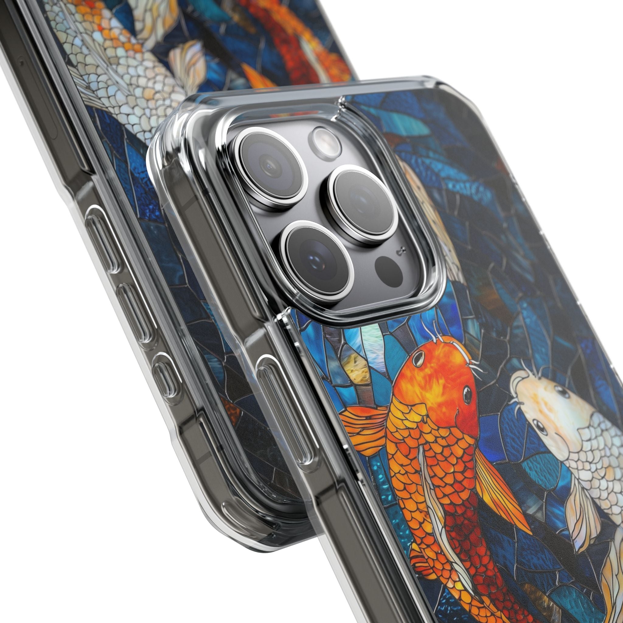 Koi Fish Swim iPhone Case - Impact
