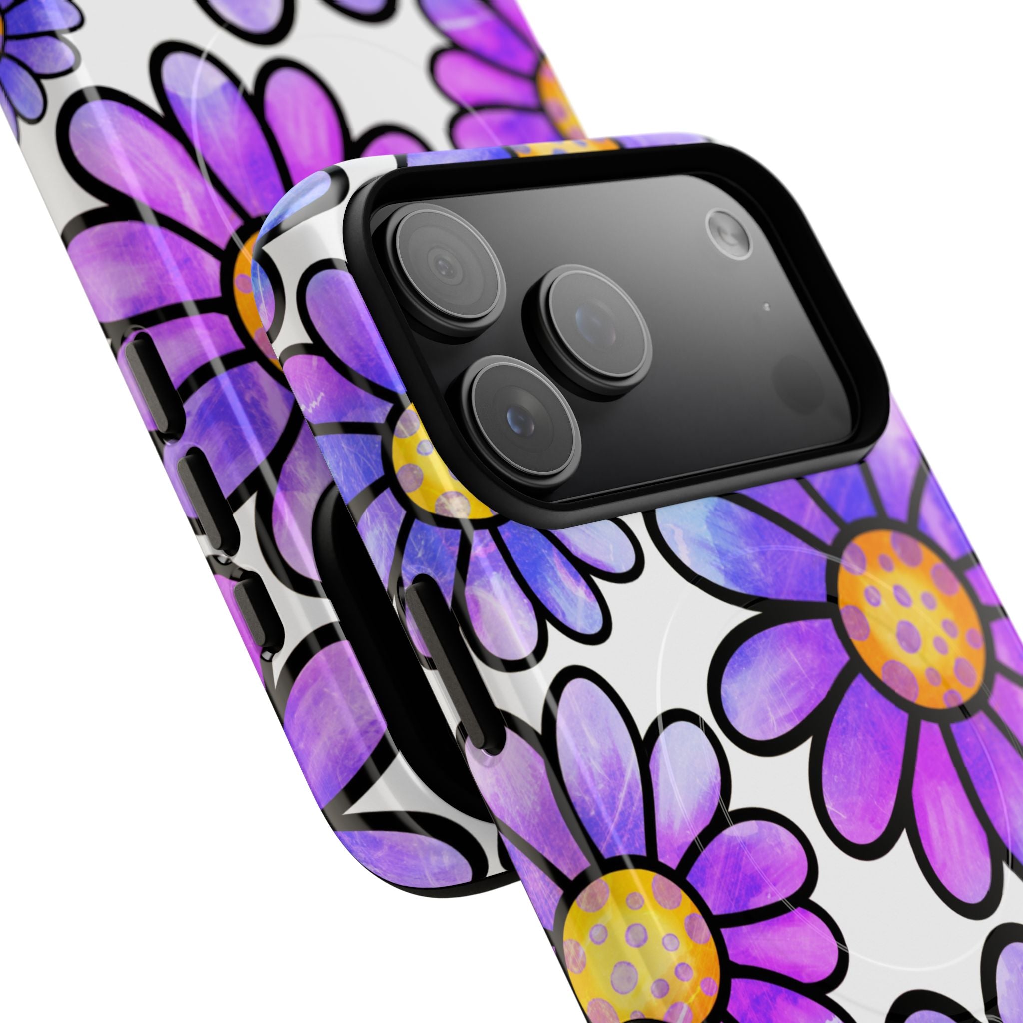 Polka Dot Blooms iPhone 17 Pro Max Case - Tough+