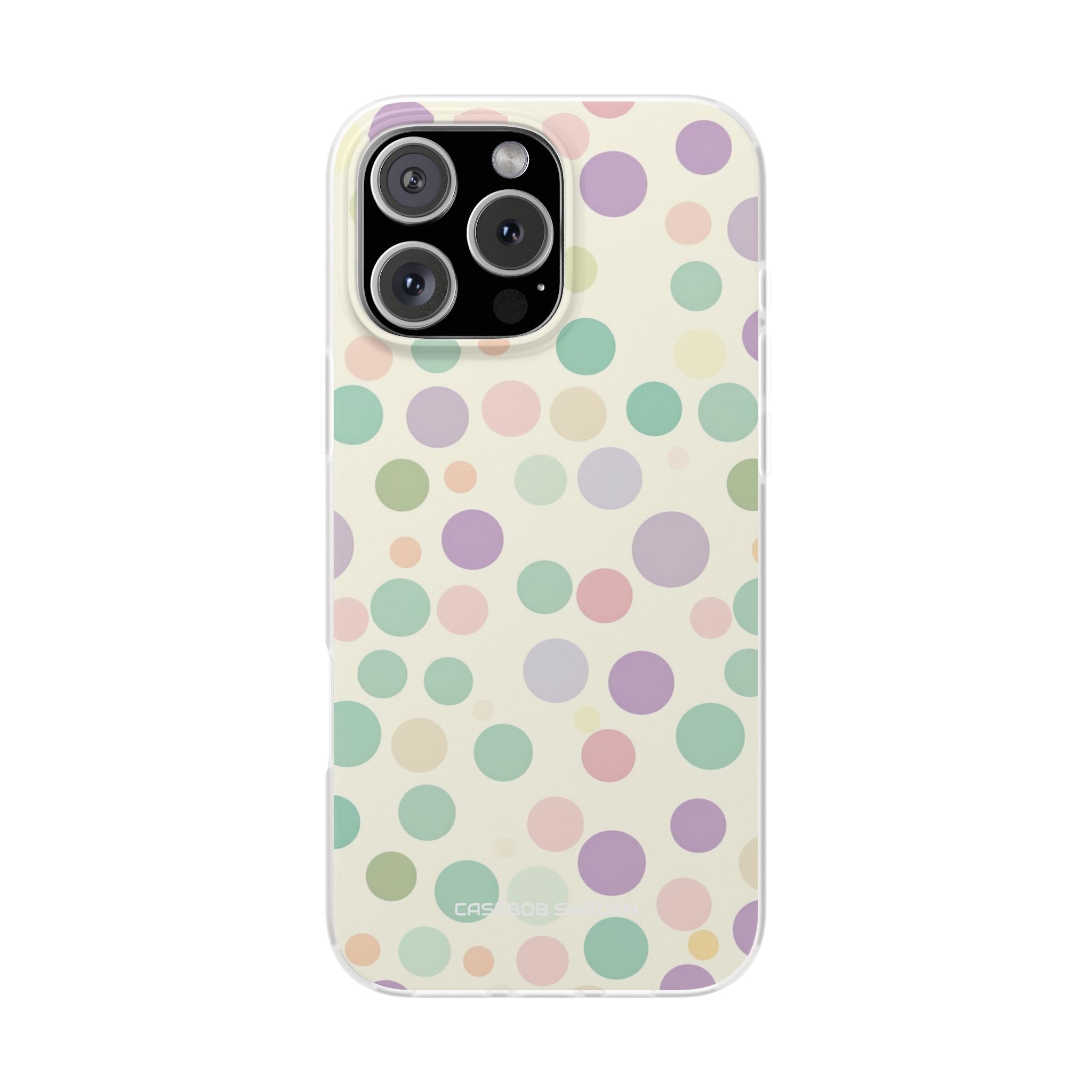 Playful Pastel Polka Dots - Flexi iPhone 16 Phone Case