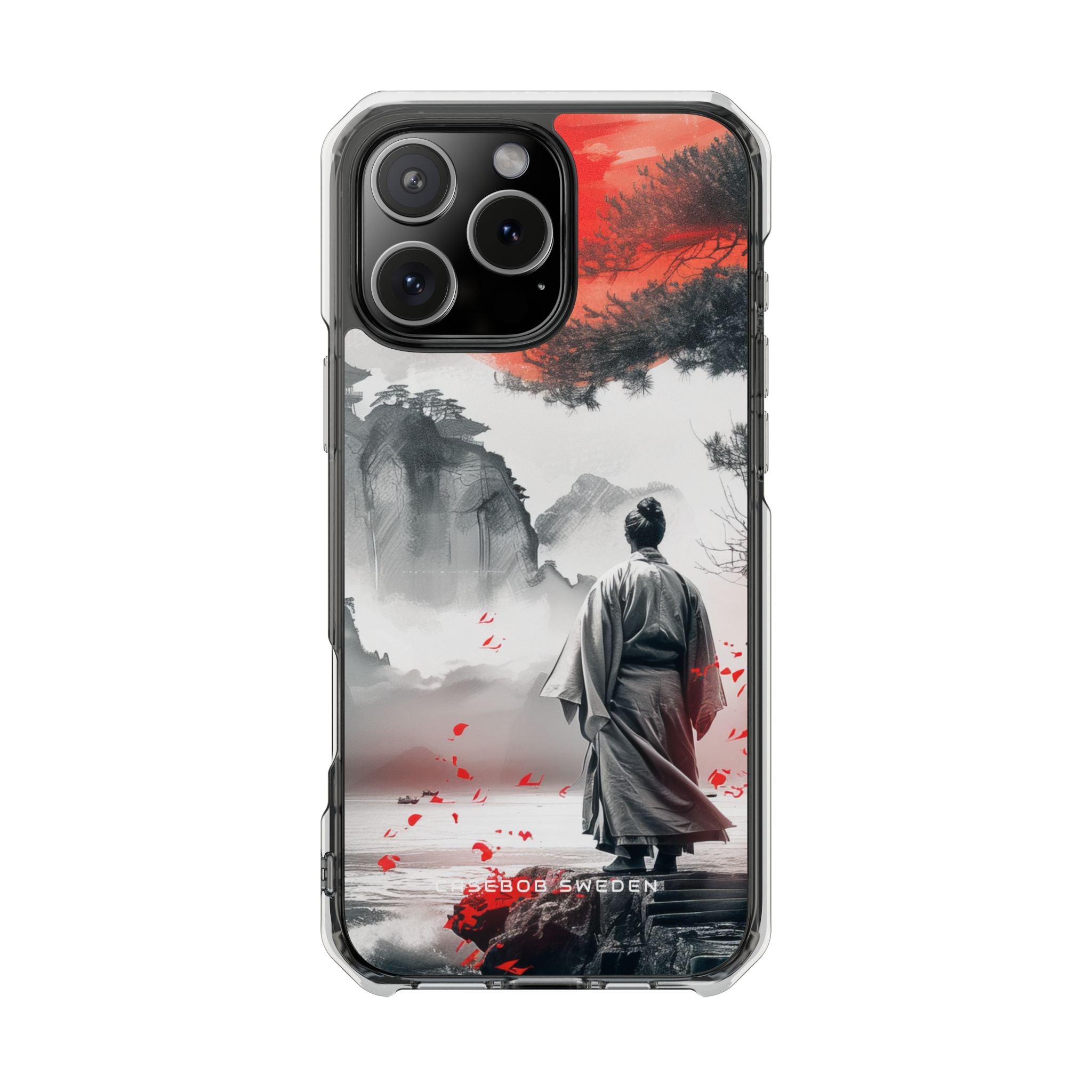 Zen Harmony: Japanese Serenity in Motion iPhone 16 - Clear Impact Phone Case