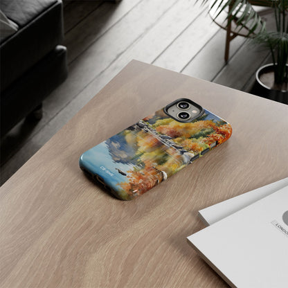 Autumn Leaves Reflect - iPhone Case