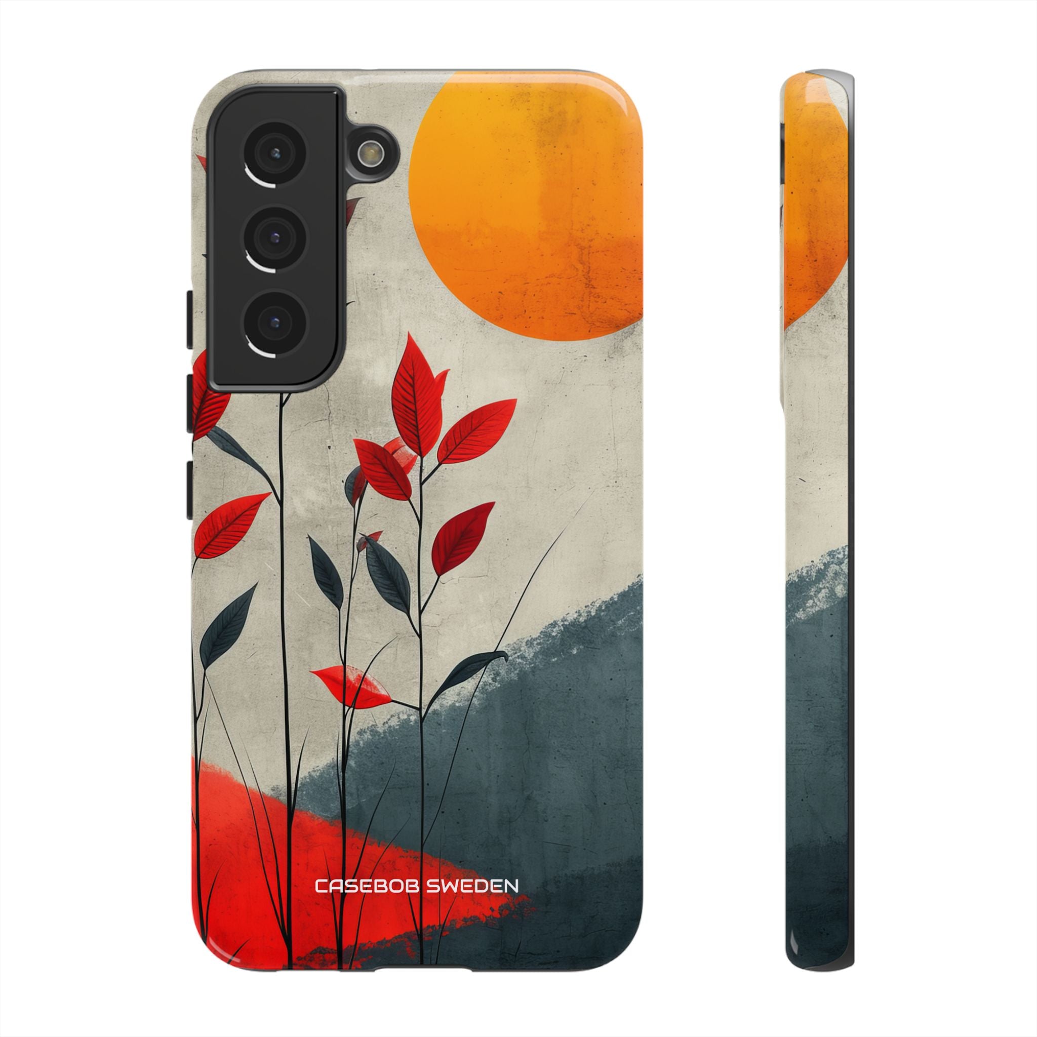 Gray Sunscape - Tough Samsung S22 Phone Case