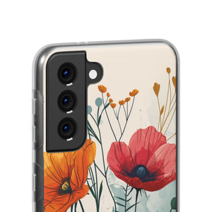 Blooming Whimsy | Flexible Handyhülle für Samsung Galaxy