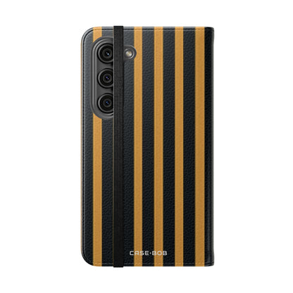 Golden Stripes - Samsung S23 Case - Wallet