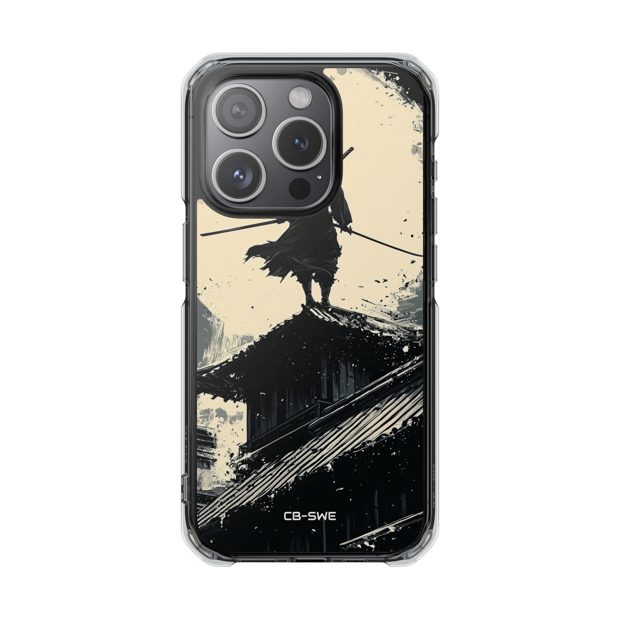 Moonlit Warrior Stands iPhone Case - Impact